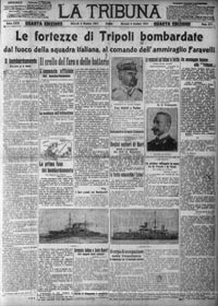 La Tribuna del 5 ottobre 1911